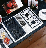 GE Profile Built-In Downdraft Gas Modular Cooktop