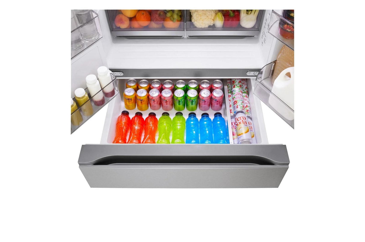 29 cu. ft. Standard-Depth MAX™ 4-Door French Door Refrigerator with Mini Craft Ice™ and Full-Convert Drawer™