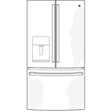 GE® ENERGY STAR® 25.6 Cu. Ft. French-Door Refrigerator