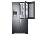 22 cu. ft. Food Showcase Counter Depth 4-Door Flex™ Refrigerator with FlexZone™ in Black Stainless Steel