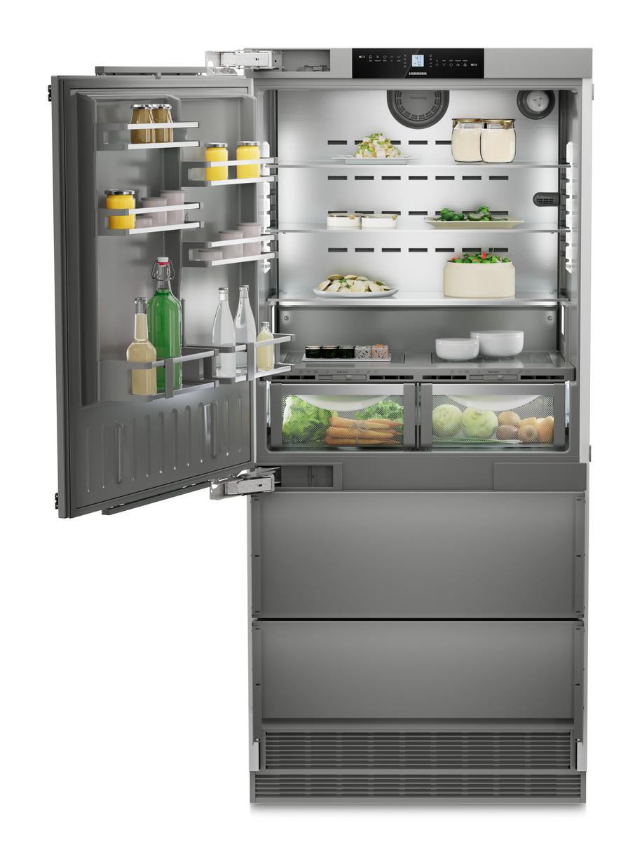 Fully Integrated Bottom Freezer Refrigerator with BioFresh