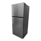 Verona VEFTF3324RSL 33 inch Top Freezer Refrigerator with 24 cu. ft. Total Capacity, Reversible Doors, Recessed Handle, Energy Star (Stainless Steel Look)