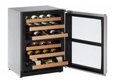 24" Wine Captain ® Model Stainless Frame Right-Hand Hinge
