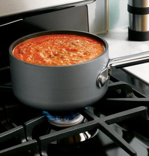 GE Profile 30" Free-Standing Dual-Fuel Double Oven Range