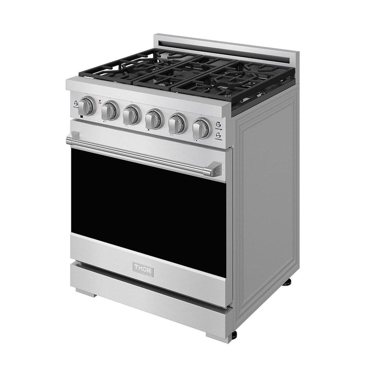 30 Inch Professional Gas With Precision Knob Control In Stainless Steel