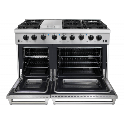 Thor Kitchen - 48 Inch Professional Gas Range In Stainless Steel