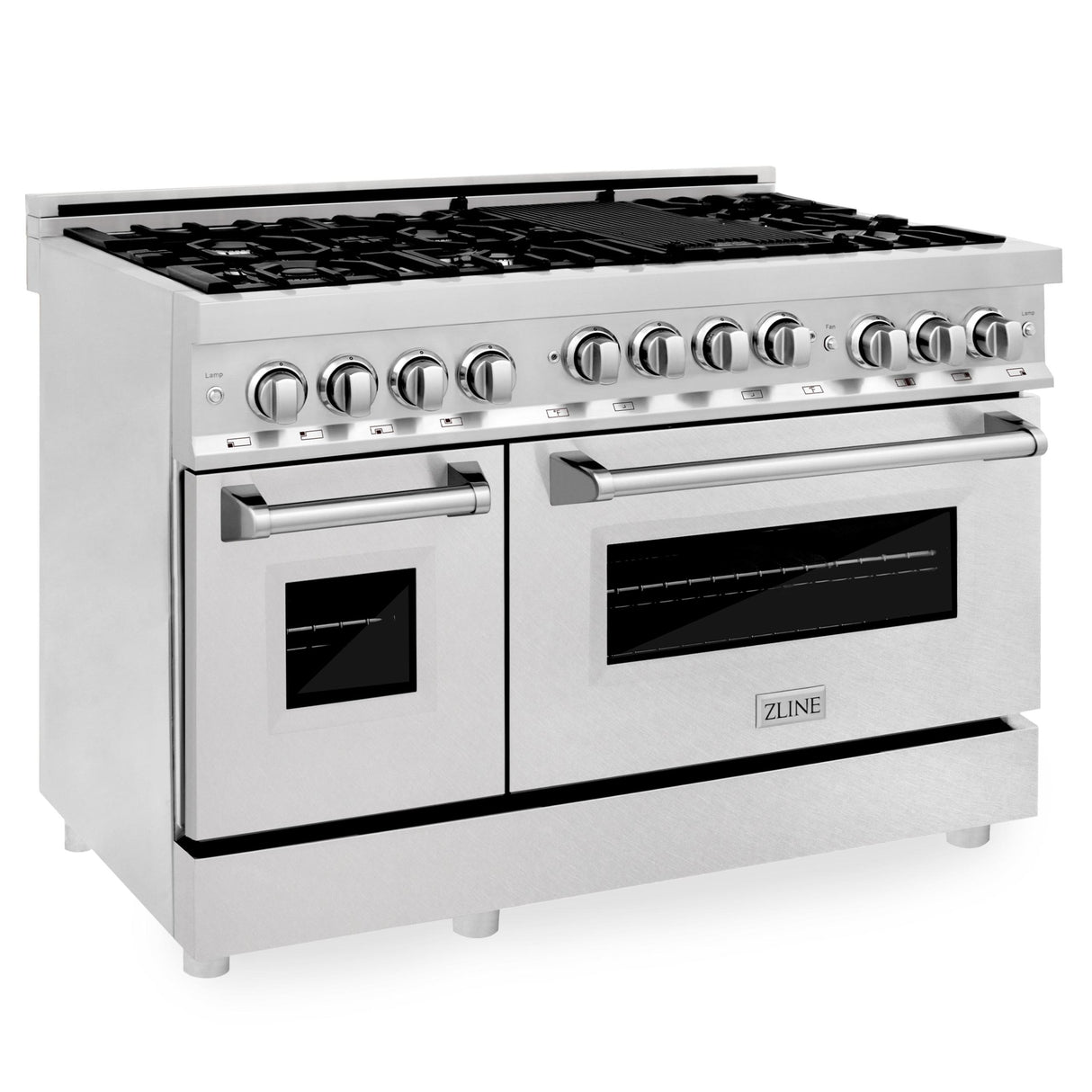 ZLINE 48" 6.0 cu. ft. Range with Gas Stove and Gas Oven in Stainless Steel (RG48) [Color: Blue Matte]