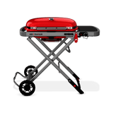 Weber Traveler® Portable Gas Grill - Red
