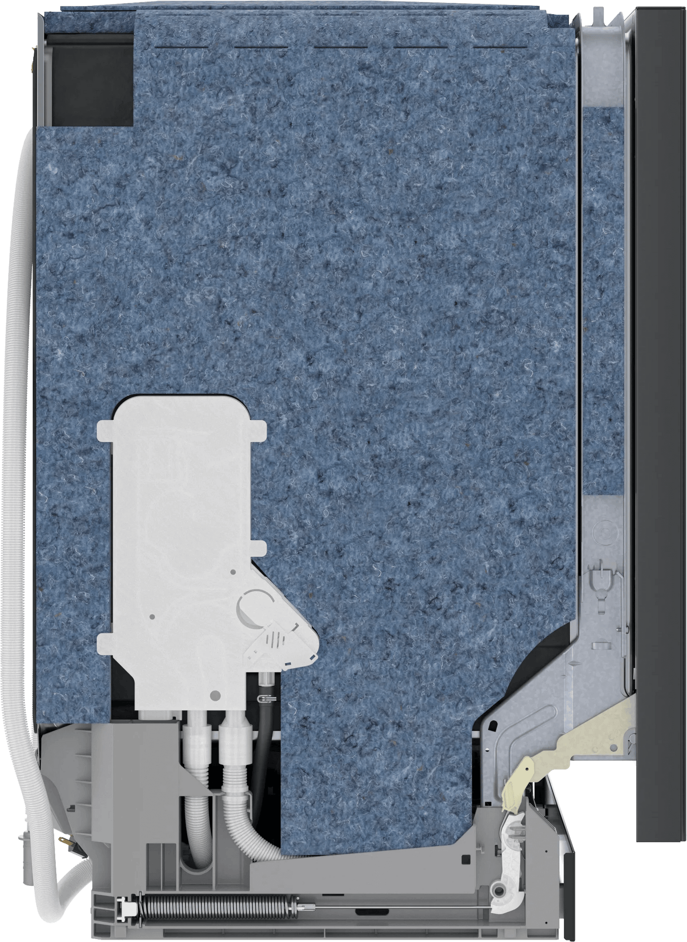 800 Series Dishwasher 24" Brushed black steel anti-fingerprint