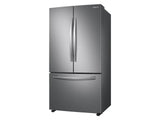 28 cu. ft. Large Capacity 3-Door French Door Refrigerator with AutoFill Water Pitcher in Stainless Steel