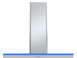 Luce, Wall, 90cm, SS, 600 CFM, ACT, LED