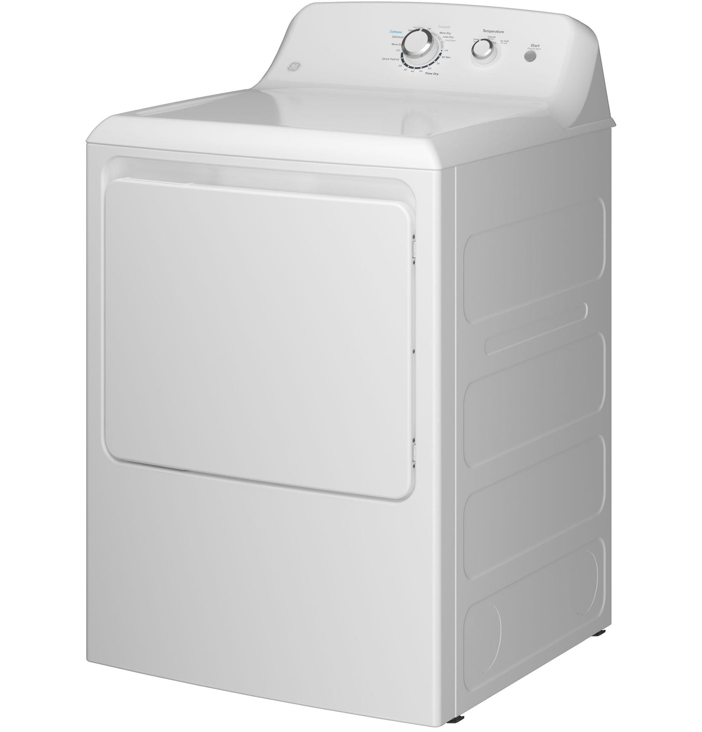 GE 6.2 cu. ft. Capacity Gas&#x00A0;Dryer&#x00A0;with Up To 120 ft. Venting and Shallow Depth&#x200B;