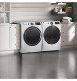 GE® ENERGY STAR® 5.0 cu. ft. Capacity Smart Front Load Steam Washer with SmartDispense™ UltraFresh Vent System with OdorBlock™ and Steam