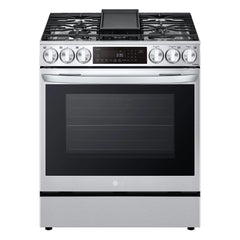 6.3 cu. ft. Smart Dual Fuel Slide-in Range with InstaView®, ProBake Convection®, Air Fry and Air Sous Vide