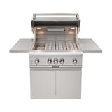 36-inch 4 Burners Built In Gas Grill On Cart With Sear/rear Infrared Burner & Rotisserie Natural Gas