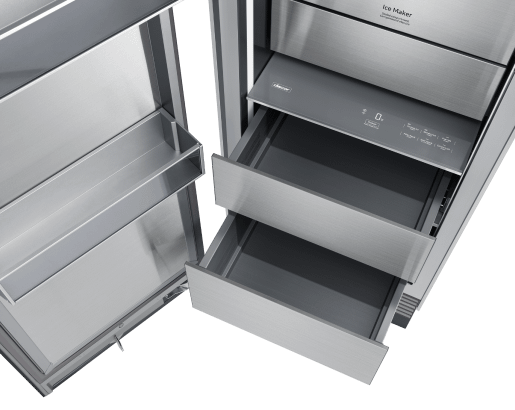 24" Freezer Column (Left Hinged)