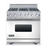 36" Open Burner Gas Range, Propane Gas