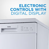 Danby 18" Wide Portable Dishwasher in White