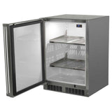 24-In Outdoor Built-In All Refrigerator with Door Swing - Left