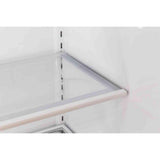 Marvel Professional Built-In 42" Side-by-Side Refrigerator Freezer - Marvel Professional Built-In 42" Side-by-Side Refrigerator Freezer - Stainless Steel Doors, Slim Designer Handles