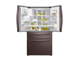22 cu. ft. Counter Depth 4-Door French Door Refrigerator with Touch Screen Family Hub™ in Tuscan Stainless Steel