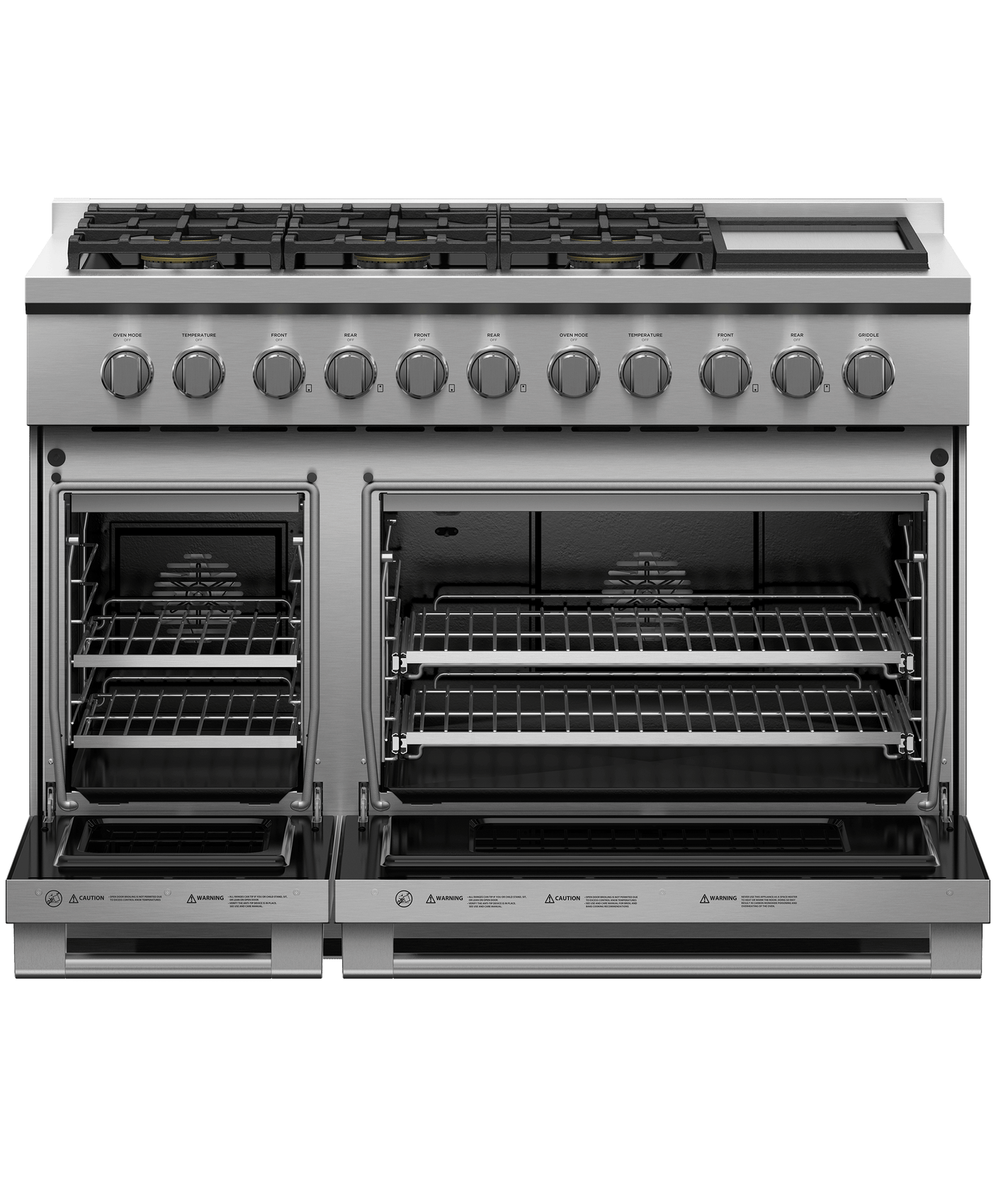 48" Series 7 Professional 6 Burner with Griddle Gas Range