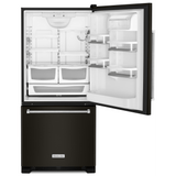 19 cu. ft. 30-Inch Width Full Depth Non Dispense Bottom Mount Refrigerator
