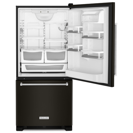 19 cu. ft. 30-Inch Width Full Depth Non Dispense Bottom Mount Refrigerator