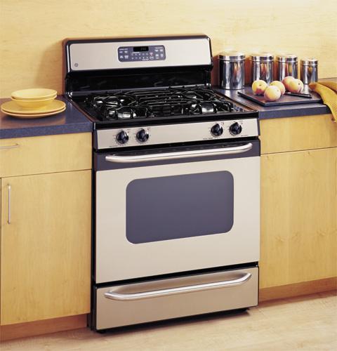 GE® 30" Free-Standing Gas Range with Warming Drawer