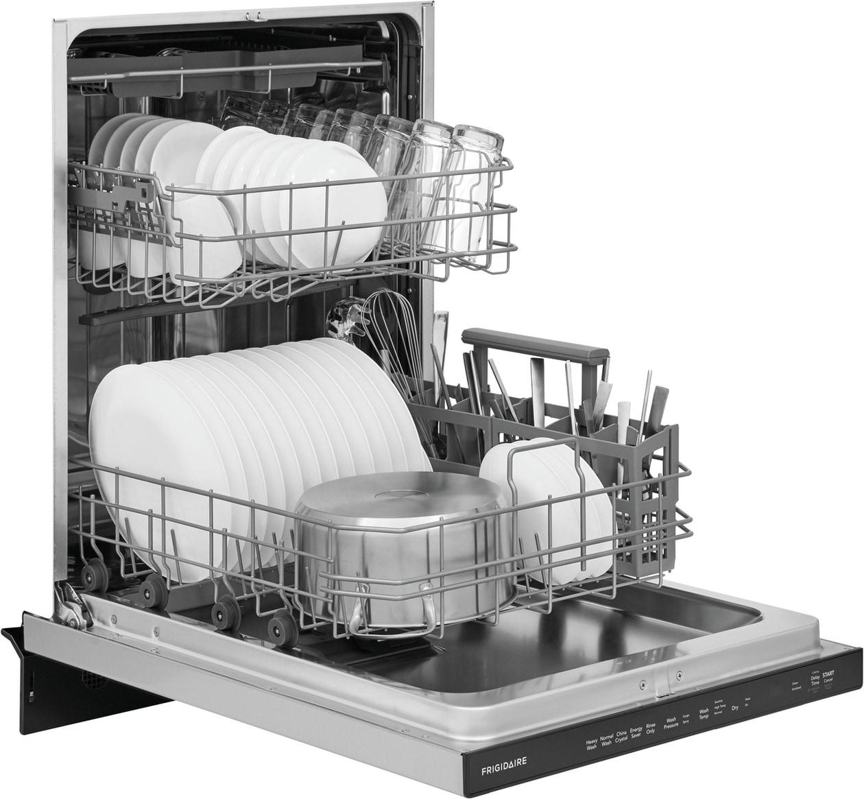 24" Stainless Steel Tub Built-In Dishwasher