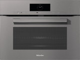 H 7840 BM AM Graphite grey - 24" compact speed oven in a perfectly combinable design with automatic programs and roast probe.