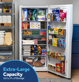 GE® ENERGY STAR® 17.9 Cu. Ft. Smart Garage Ready Convertible Upright Freezer