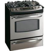 GE Profile 30" Slide-In Gas Range