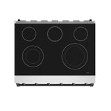 36 Inch Professional Electric Range In Stainless Steel/black  Gordon Ramsay Series