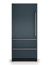 36"W. Integrated Bottom Freezer Door Panel Left Hinge - Squall