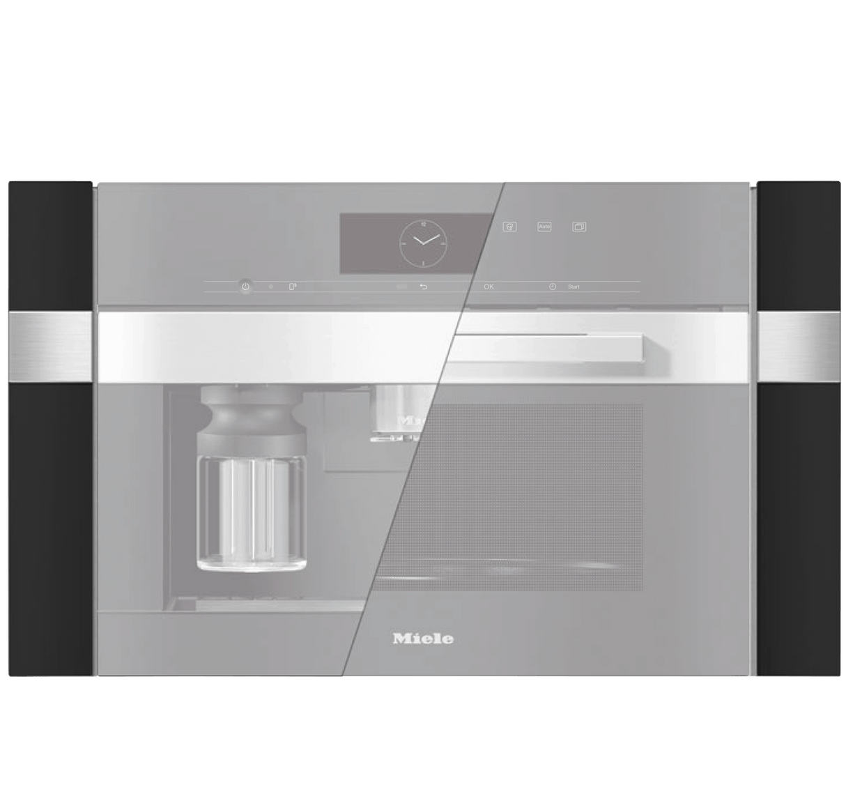 Trim kit for 30" x 18" niche - for installation of a built-in appliance with 24" width x 18" height.