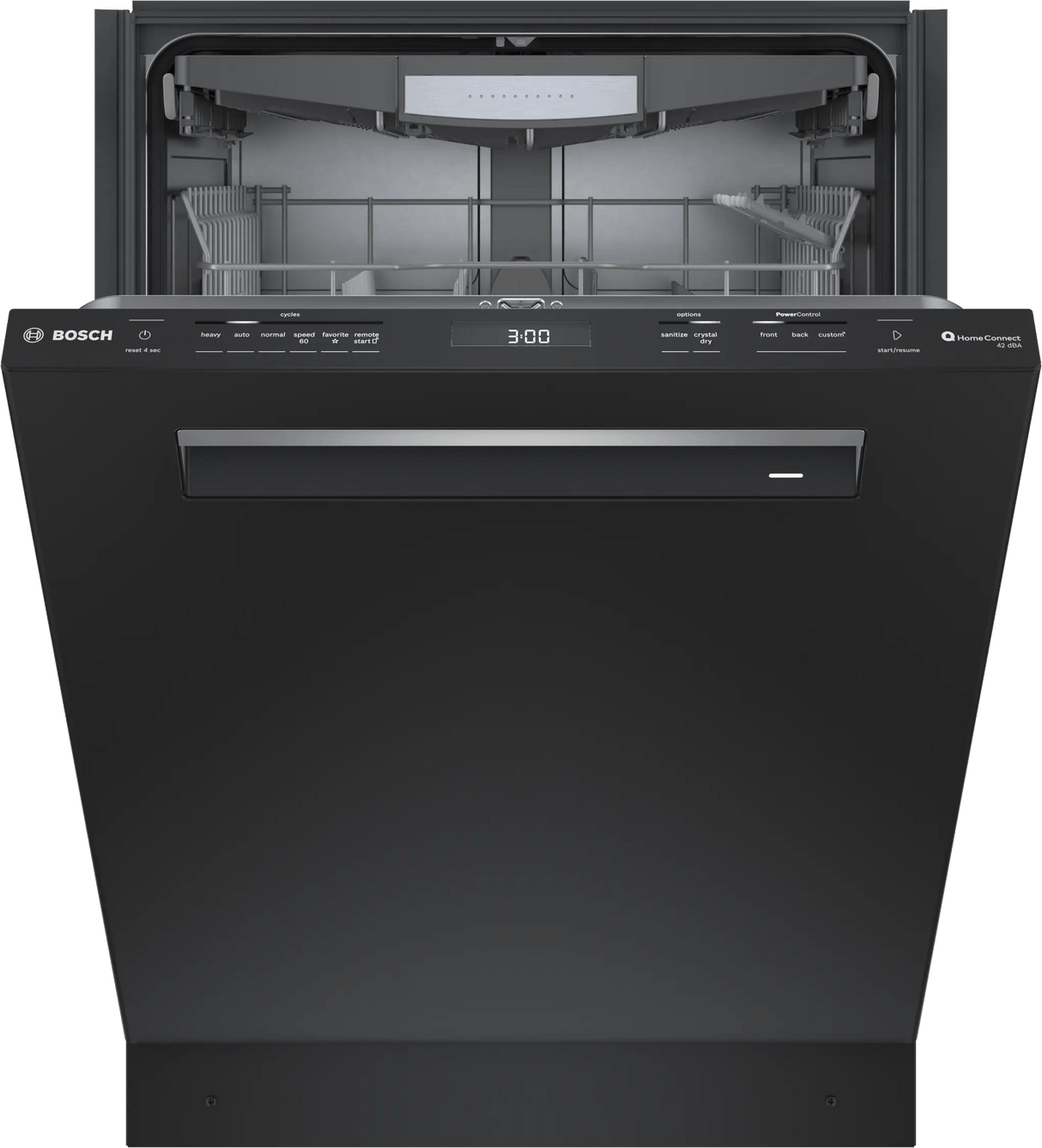 800 Series Dishwasher 24" Black