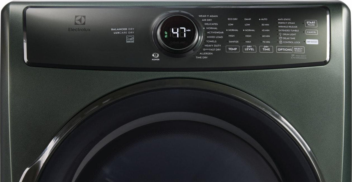 Front Load Perfect Steam™ Gas Dryer with LuxCare® Dry and Instant Refresh - 8.0 Cu. Ft.