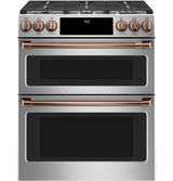 Café 30" Smart Slide-In, Front-Control, Dual-Fuel, Double-Oven Range with Convection