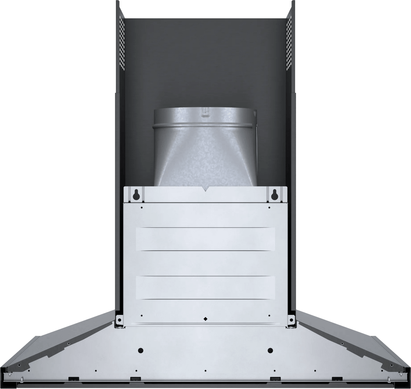 800 Series Wall Hood 30" Black Stainless Steel