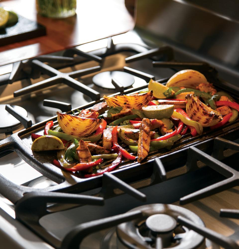 GE Profile Series 30" Dual-Fuel Free-Standing Range with Warming Drawer