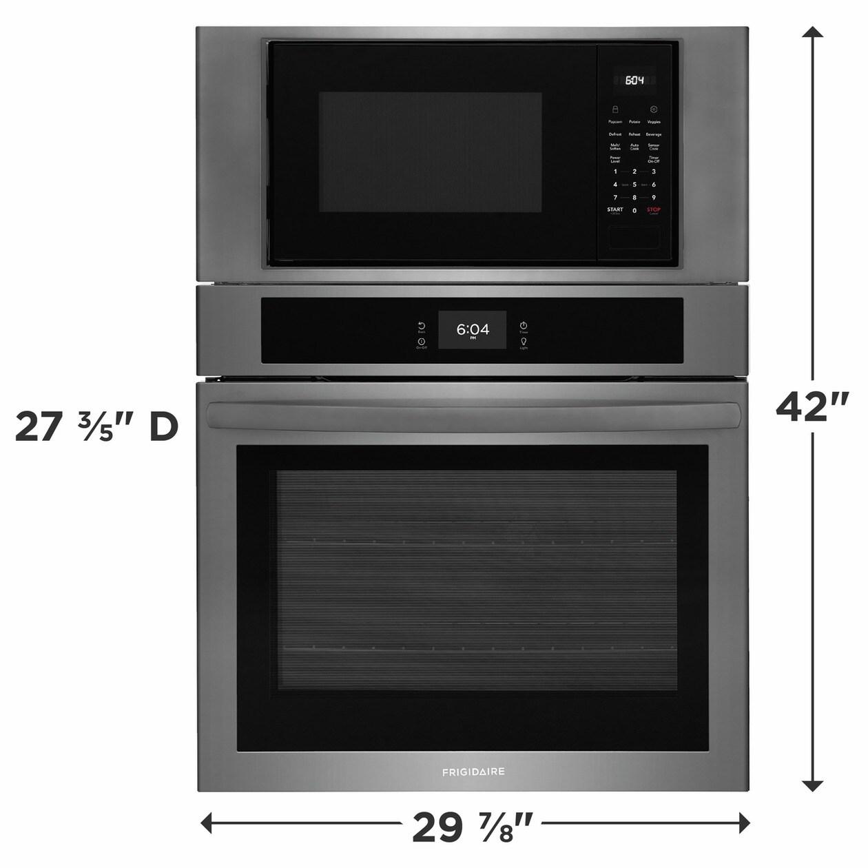 30" Electric Wall Oven and Microwave Combination