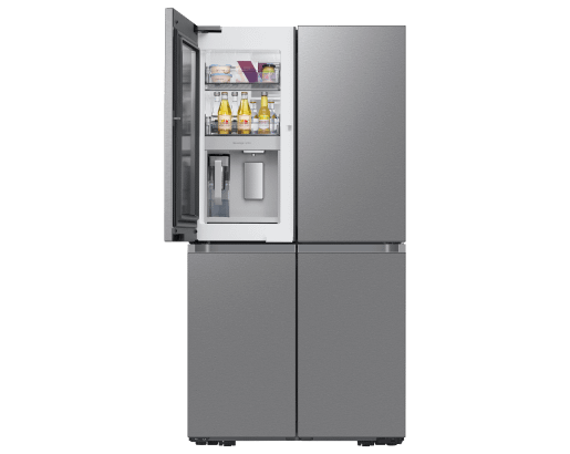 36 Inch Counter Depth French Door with a Reveal™ Door, Silver Stainless