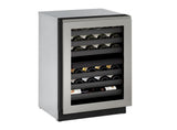 Euro Style Handleless Panel, 24" Frame