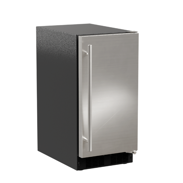 15-In Low Profile Built-In Clear Ice Machine, Gravity Drain Application with Door Style - Stainless Steel