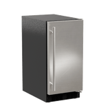 15-In Low Profile Built-In Clear Ice Machine, Gravity Drain Application with Door Style - Stainless Steel