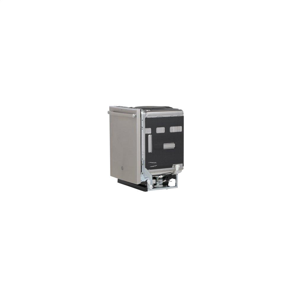 GE® Stainless Steel Interior Dishwasher with Hidden Controls
