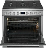 Frigidaire Professional 36" Dual-Fuel Freestanding Range