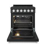 30 Inch Professional Liquid Propane With Precision Knob Control In Black/stainless Steel