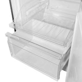 Danby 10 cu. ft. Bottom Mount Apartment Size Fridge in Stainless Steel